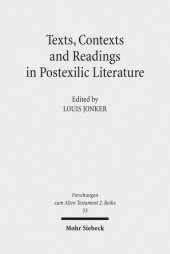 book Texts, Contexts and Readings in Postexilic Literature: Explorations into Historiography and Identity Negotiation in Hebrew Bible and Related Texts