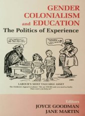 book Gender, Politics and the Experience of Education: An International Perspective