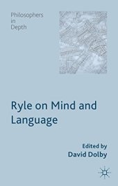 book Ryle on Mind and Language