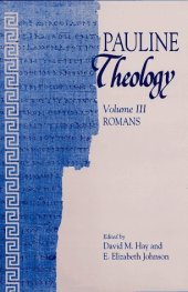 book Pauline Theology, Volume III: Romans