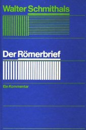 book Der Römerbrief. Ein Kommentar