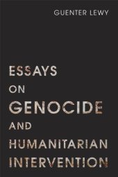 book Essays on Genocide and Humanitarian Intervention