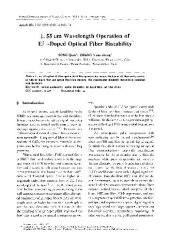book 1.55um Wavelength Operation of E(3+,r)-Doped Optical Fiber Bistability