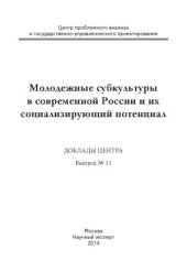 book Молодежные субкультуры в современной России и их социализирующий потенциал