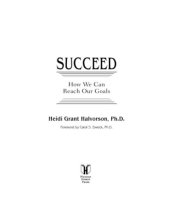 book Succeed: How We Can Reach Our Goals