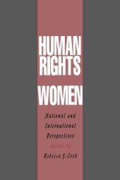 book Human Rights of Women: National and International Perspectives