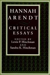 book Hannah Arendt: Critical Essays