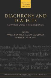 book Diachrony and Dialects: Grammatical Change in the Dialects of Italy