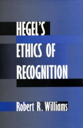 book Hegel's Ethics of Recognition