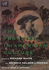 book The Frontier in American Culture