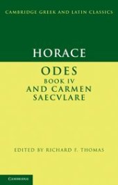 book Horace: Odes IV and Carmen Saeculare