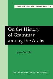 book On the History of Grammar among the Arabs