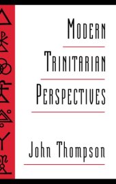 book Modern Trinitarian Perspectives