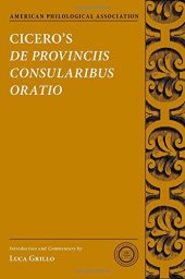 book Cicero's De Provinciis Consularibus Oratio