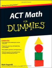 book ACT Math For Dummies