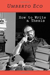 book How to Write a Thesis