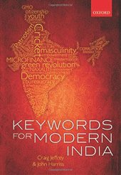 book Keywords for Modern India