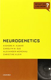 book Neurogenetics