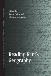 book Reading Kant's Geography