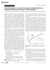 book Powerful Insight into Catalytic Mechanisms through Simultaneous Monitoring of Reactants, Products, and Intermediates