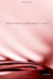 book Oxford Studies in Epistemology