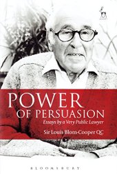 book Power of Persuasion: Essays by a Very Public Lawyer