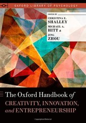 book The Oxford Handbook of Creativity, Innovation, and Entrepreneurship