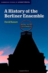 book A History of the Berliner Ensemble