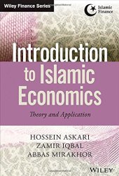 book Introduction to Islamic Economics: Theory and Application