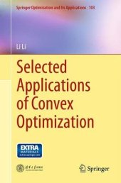 book Selected Applications of Convex Optimization