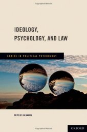 book Ideology, Psychology, and Law