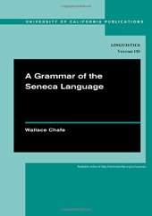 book A Grammar of the Seneca Language