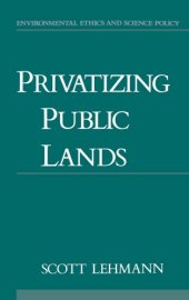 book Privatizing Public Lands