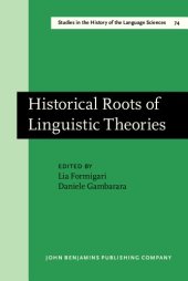 book Historical Roots of Linguistic Theories