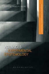 book Advances in Experimental Epistemology