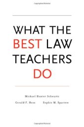 book What the Best Law Teachers Do