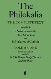 book The Philokalia: The Complete Text