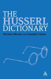 book The Husserl Dictionary