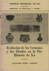 book Evolución de los ceramios y los diseños en la prehistoria de Ica