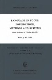 book Language in Focus: Foundations, Methods and Systems: Essays in Memory of Yehoshua Bar-Hillel