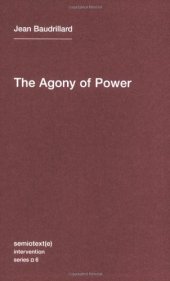 book The Agony of Power