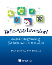 book Hello App Inventor!  Android programming for kids and the rest of us