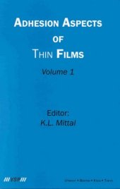 book Adhesion Aspects of Thin Films