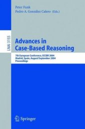 book Advances in Case-Based Reasoning: 7th European Conference, ECCBR 2004, Madrid, Spain, August 30 - September 2, 2004. Proceedings