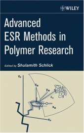 book Advanced ESR Methods in Polymer Research