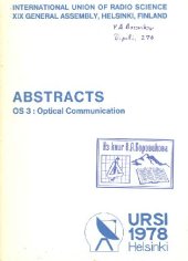 book Abstracts OS 3: Optical communications