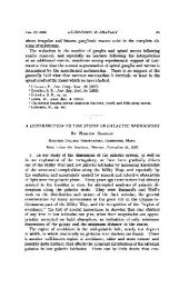 book A Contribution to the Study of Galactic Dimensions