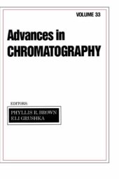 book Advances in Chromatography, Volume 35