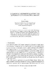 book A canonical arithmetic quotient for actions of lattices in simple groups