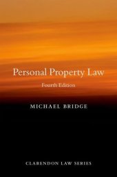 book Personal Property Law